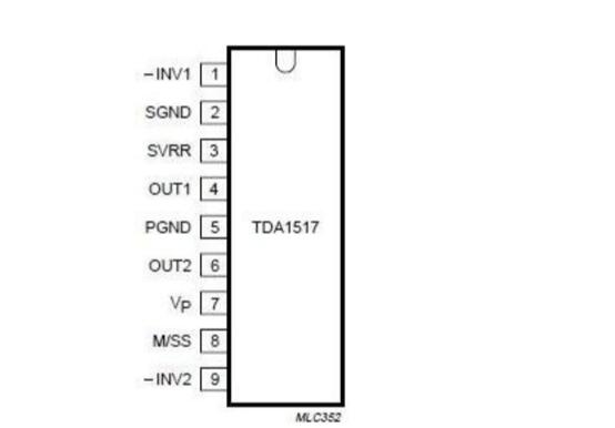 Микросхема tda1517 схема включения