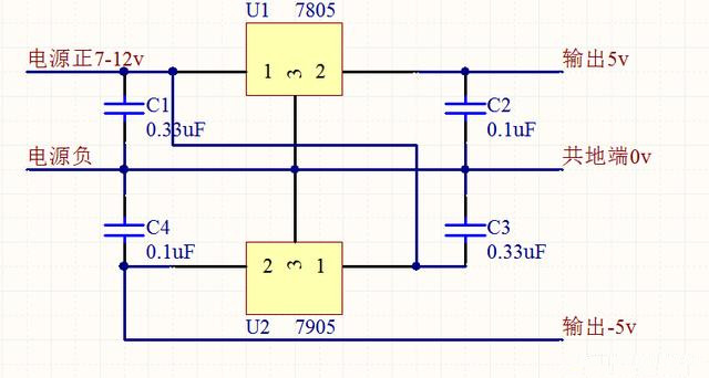 Lm7905 схема включения