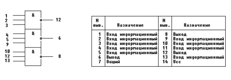 Кс1054ха3 схема подключения