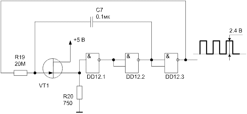 Генератор прямоугольных импульсов на к155ла3 скрутить спидометр