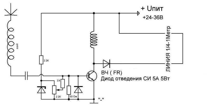 Мощный качер бровина схема