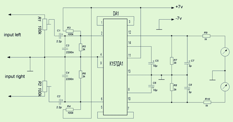 К157хп2 схема включения