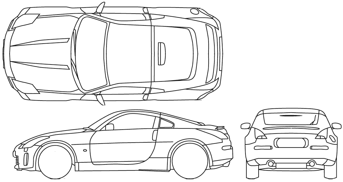 Рисунок кузова автомобиля