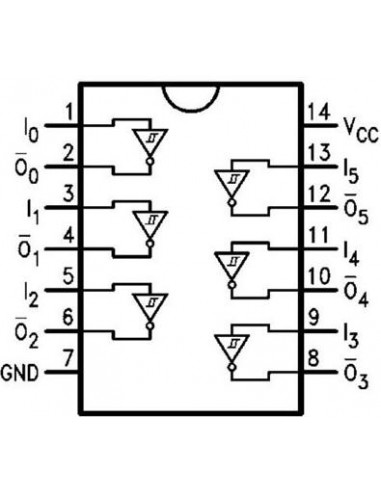 74hc14d datasheet на русском схема включения