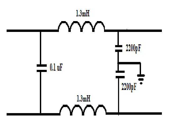 Схема фильтра питания