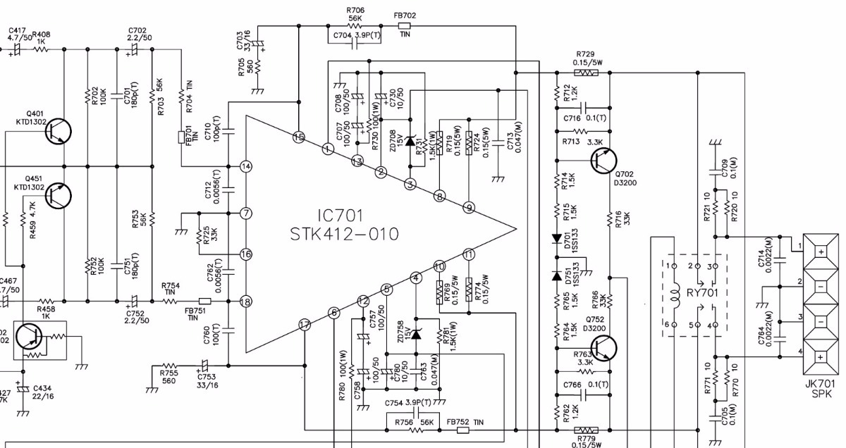 Stk4132ii схема усилителя