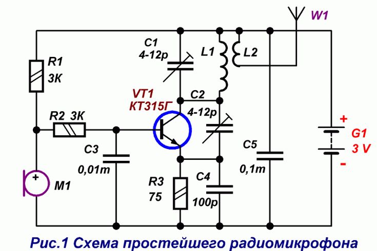 Простые схемы для начинающих радиолюбителей