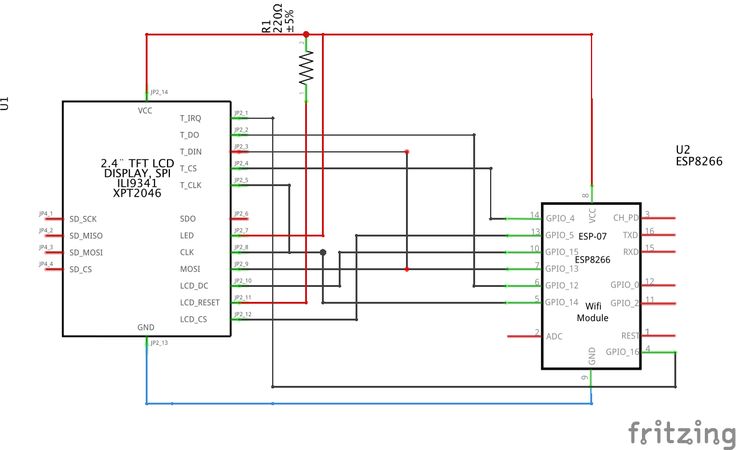 Esp8266 karadio схема