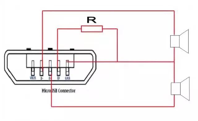 Распайка usb наушников