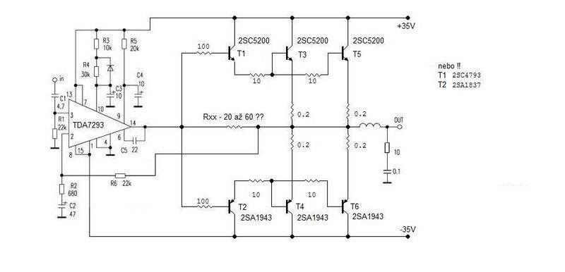 Tda7293 усилитель схема