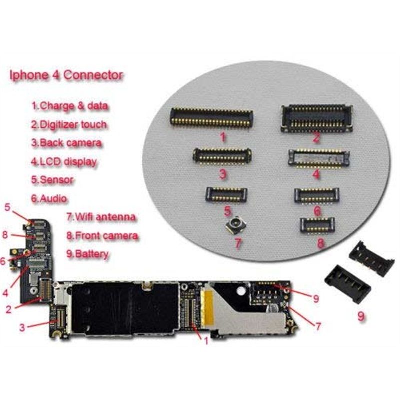 Iphone 6s схема зарядки