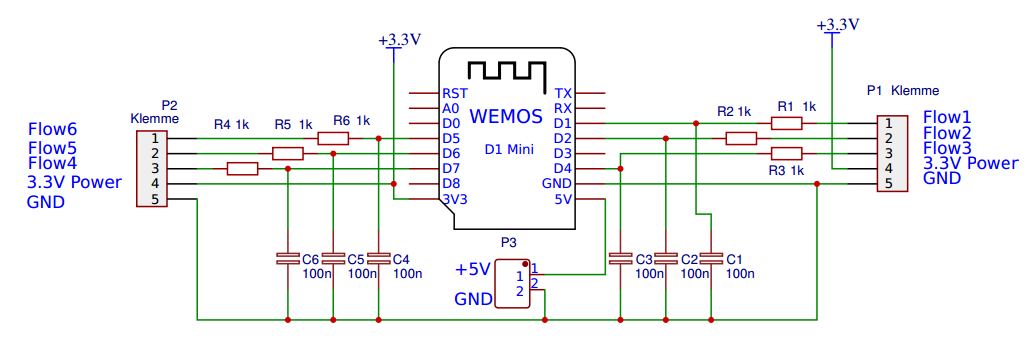 Схема esp8266 wemos d1 mini