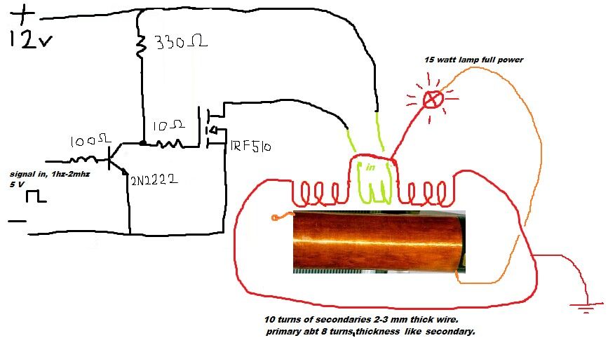 Генератор тесла своими руками до 10 квт схема