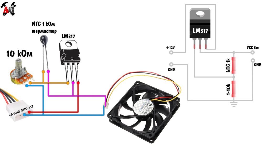 5 pin разъем вентилятора