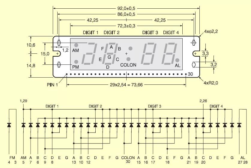 Sc8560 часы схема ремонт