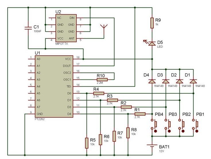 Cir2272gm схема звонка