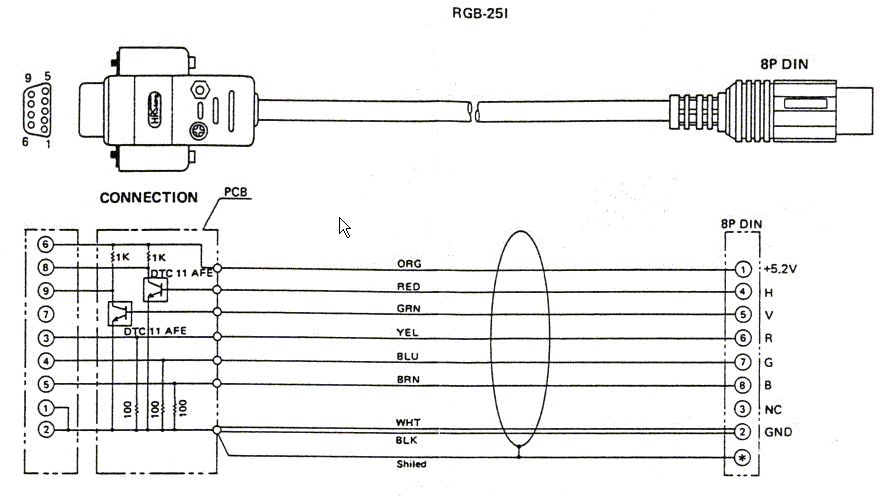 Переходник с hdmi на vga схема