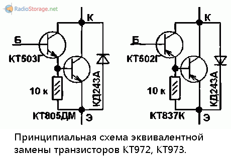 Транзистор кт972а характеристики. Схема составного транзистора кт972. Кт972 транзистор схемы. Кт973 транзистор характеристики. Составной кт972 характеристики.