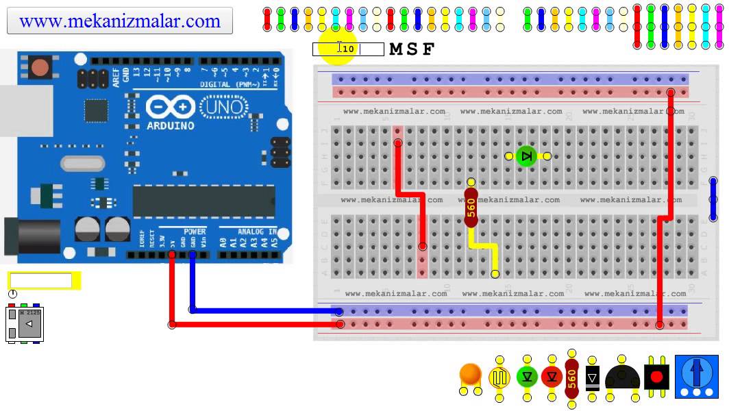 Arduino рисование схем