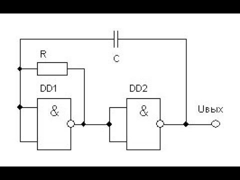 Схема мультивибратор на к561ла7