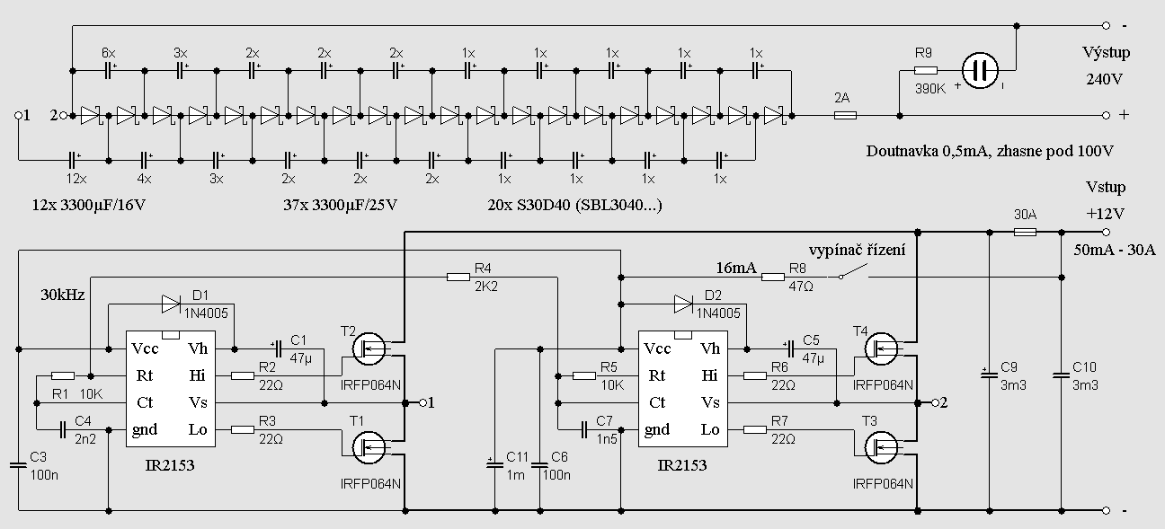 Схема dc ac