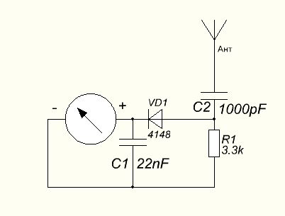 Волномер своими руками схема