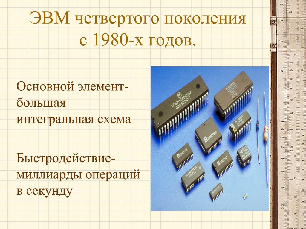 Сверхбольшие интегральные схемы поколение