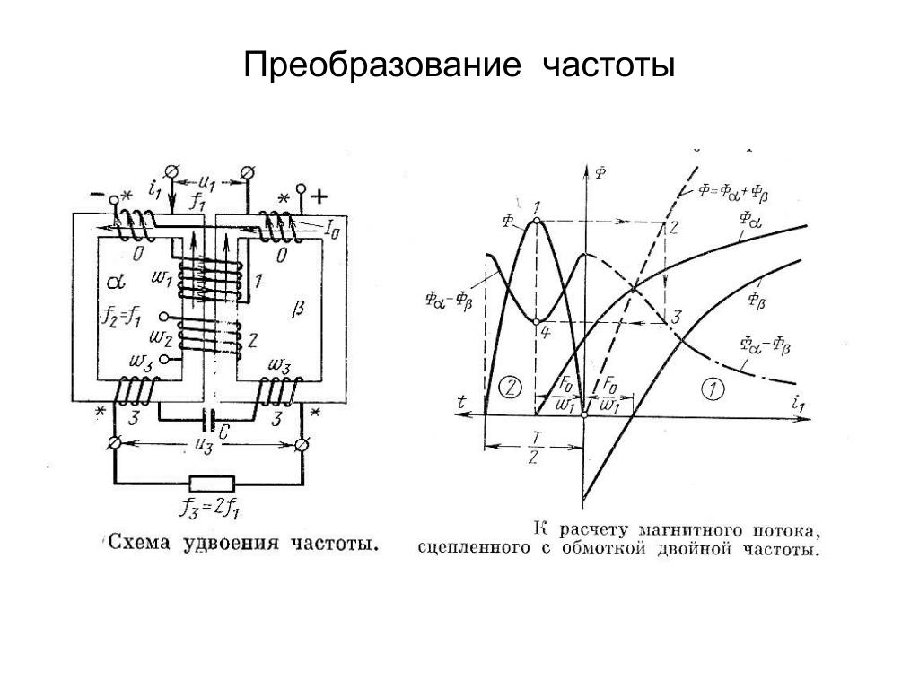 Удвоитель частоты схема