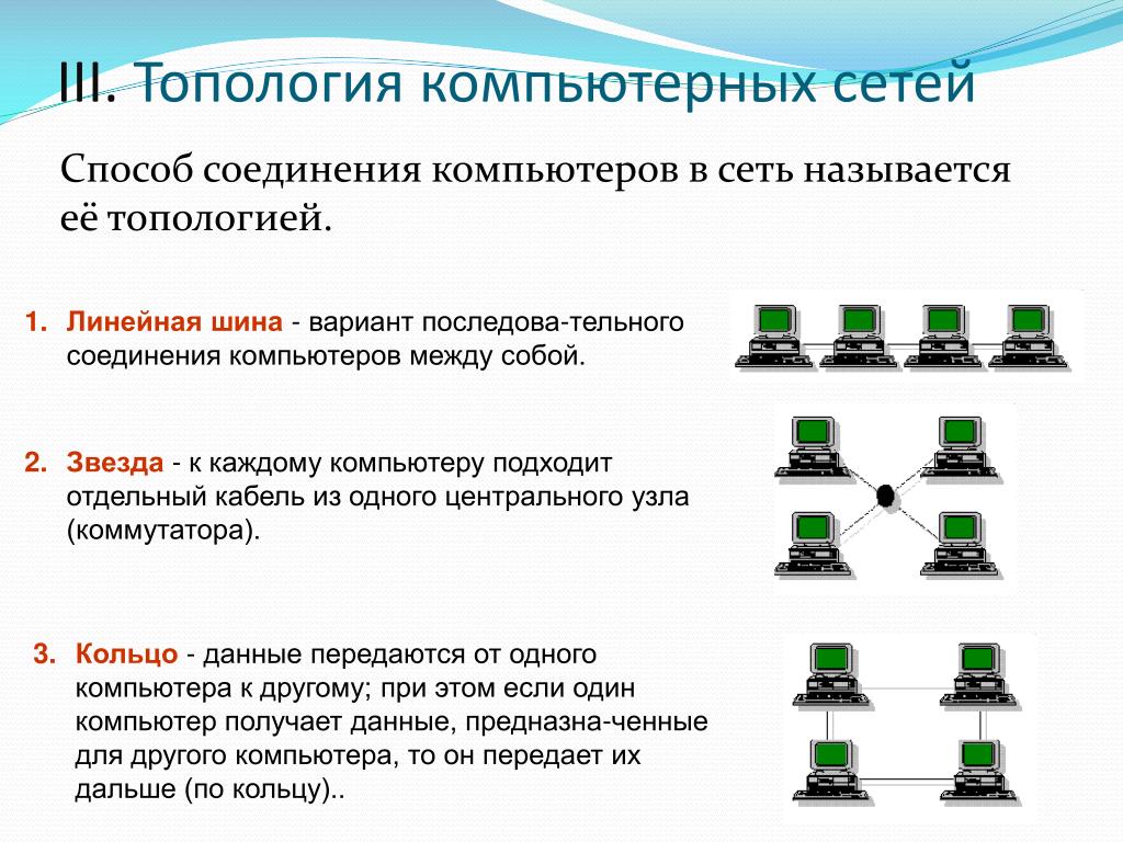 Названия сетевых