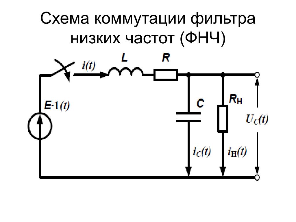 Нч фильтр схема