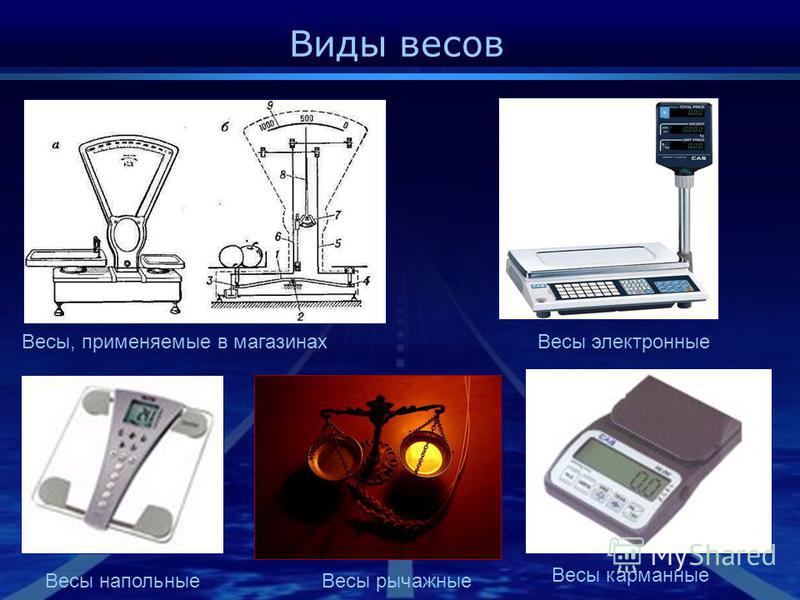 Виды масс