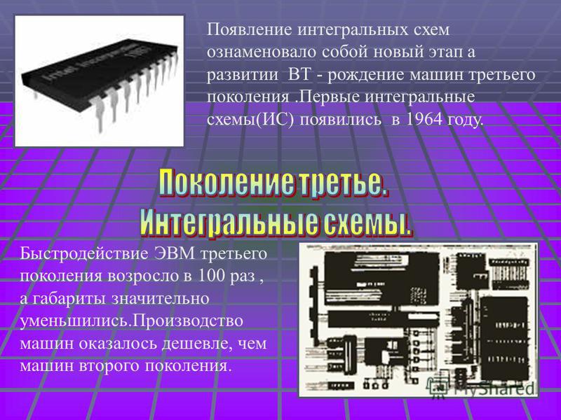 Интегральные схемы ЭВМ. Интегральные микросхемы чипы 1959.