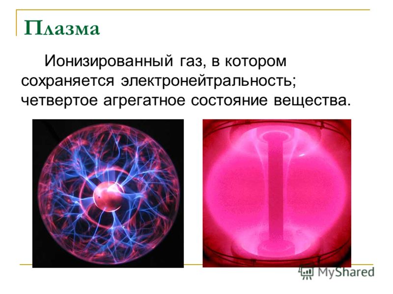 Плазма 4 состояние вещества проект по физике