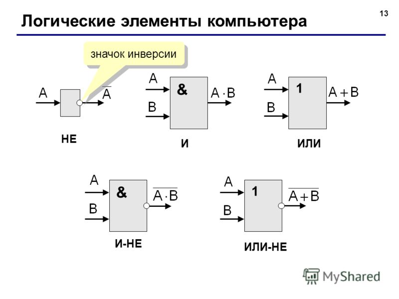 И не элемент на схеме