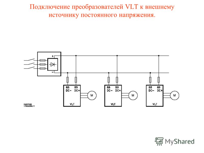 Подключение преобразователя тока