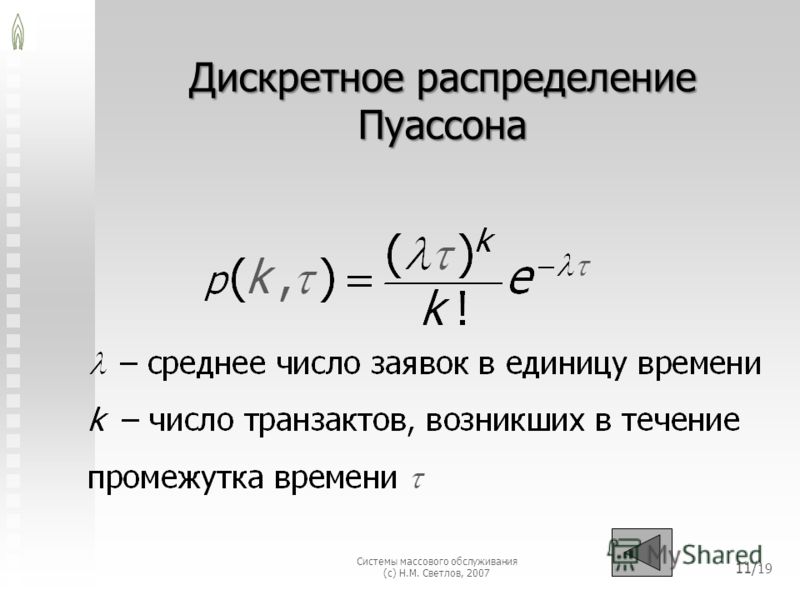 Дискретные числа. Пуассоновское распределение формула. Плотность пуассоновского распределения. Плотность вероятности распределения Пуассона. Формула дисперсии Пуассона.