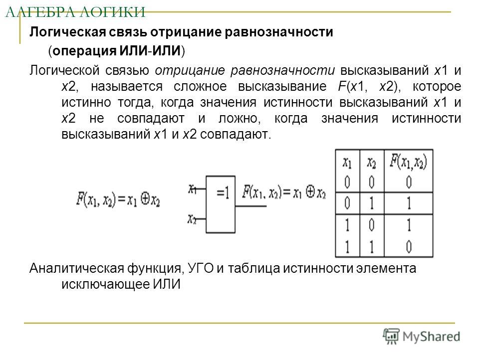 Другая логика