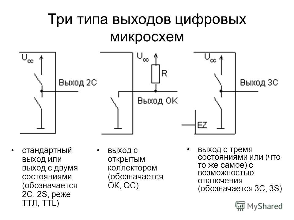 Схема с открытым коллектором