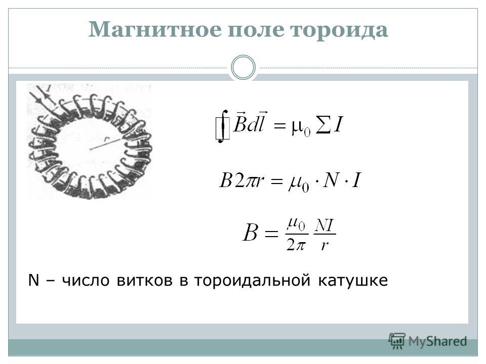 H магнитного поля. Магнитная индукция тороидальной катушки. Магнитная индукция внутри тороида. Магнитная индукция поля тороида. Магнитное поле тороидальной катушки с током.