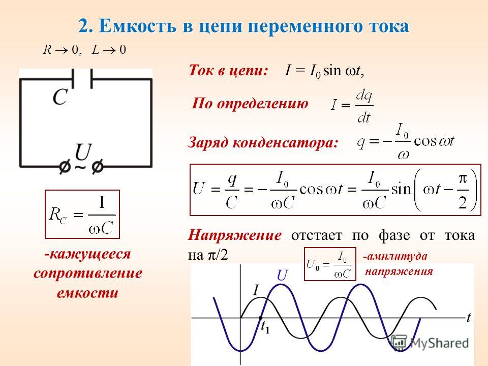 Методы измерения емкости конденсатора