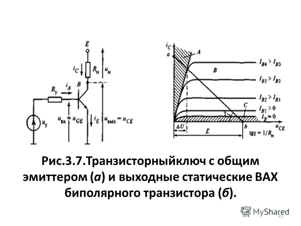 Вах транзистора в схеме с общей базой