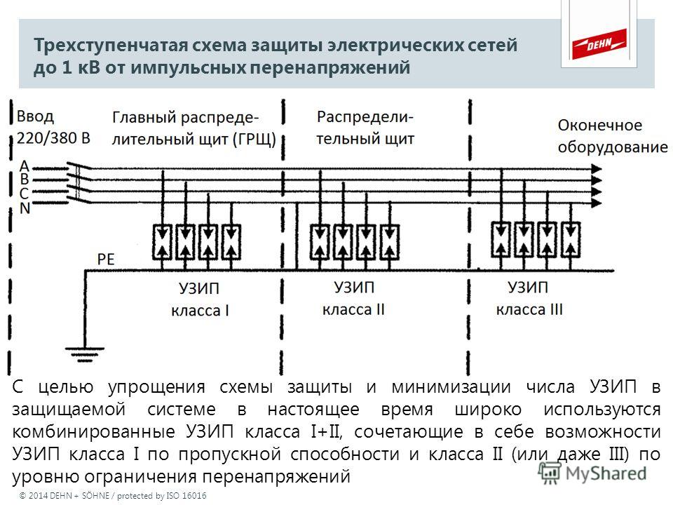 Схема подключения разрядника