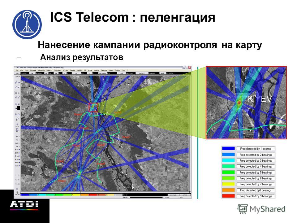 Карта активности телефона