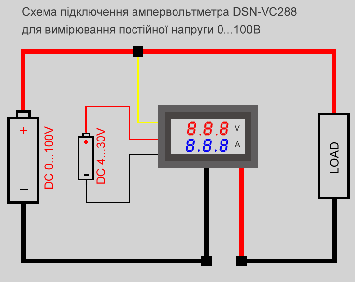 Схема китайского амперметра