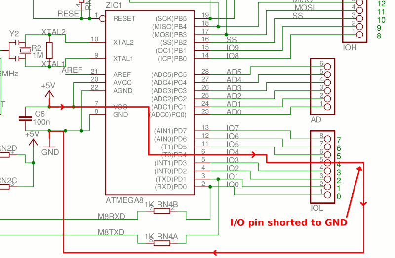 Arduino uno принципиальная схема