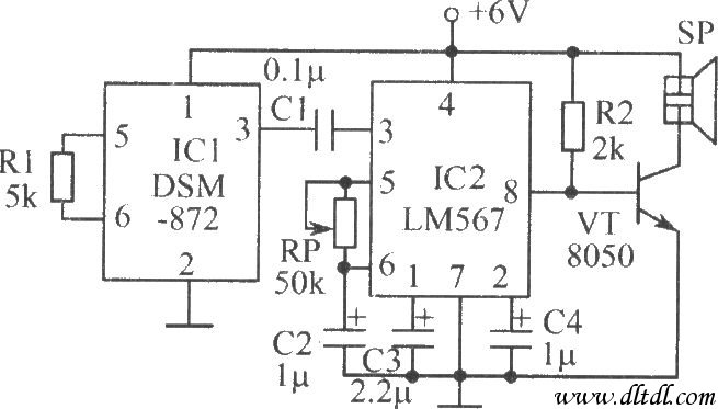 Схемы на lm567