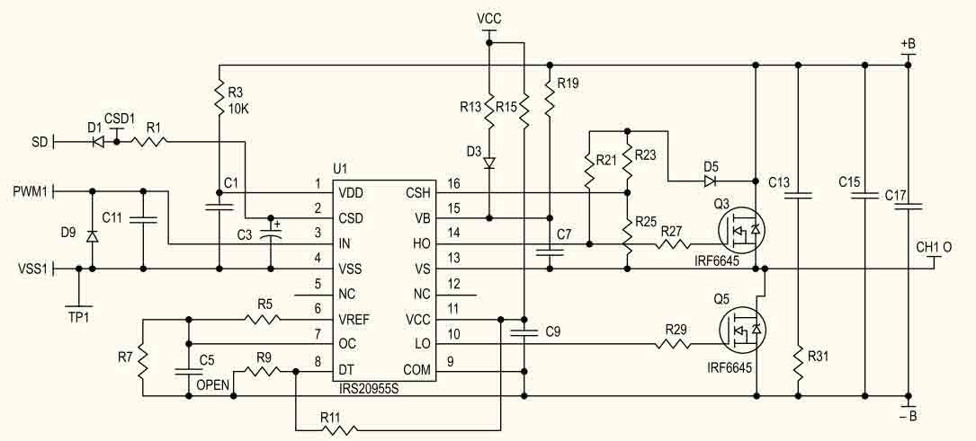 Ir1155s схема включения