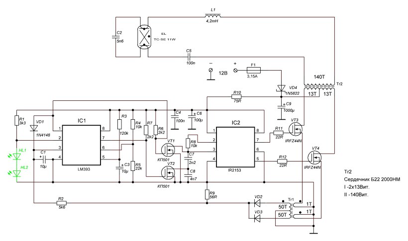 Kb 5150 cem 1 блок питания схема