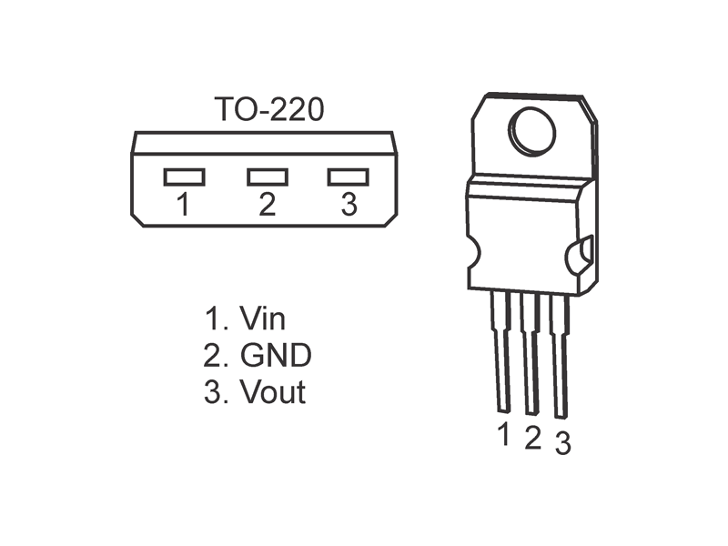 Gl7805 характеристики схема подключения