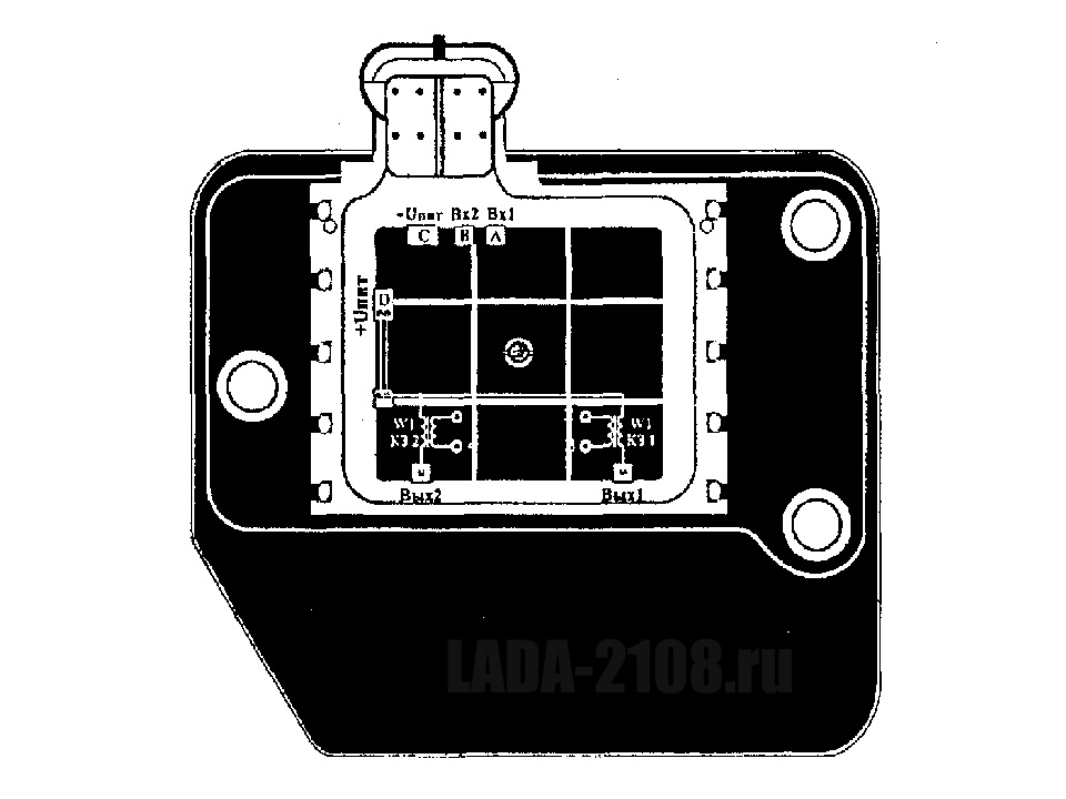 2112 схема модуля зажигания